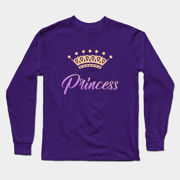 princess Long Sleeve T-Shirt by richhwalsh